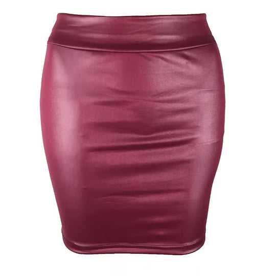 Slim Fit korkea vyötärö lyijykynä hame
