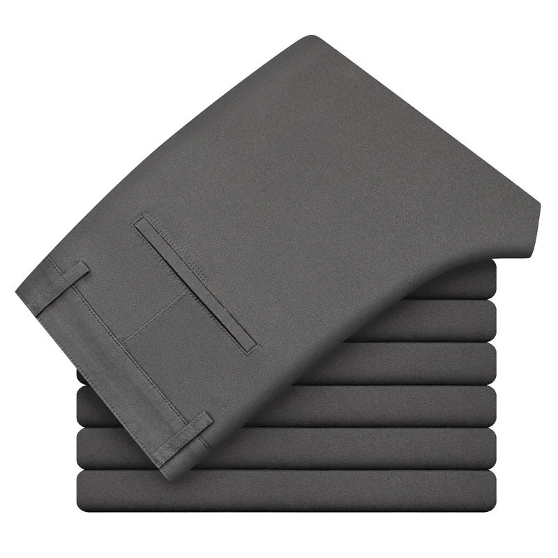 Miesten slim fit -malliset puuvillahousut