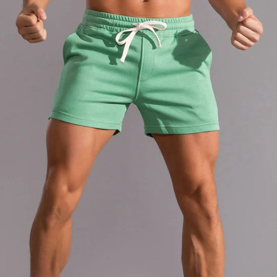 Miesten Puuvillaseos rennot shortsit