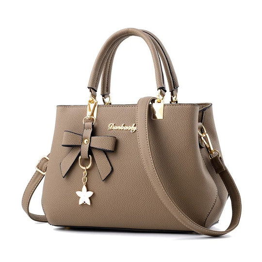 Naisten Messenger Kangaskassi Flower Charm
