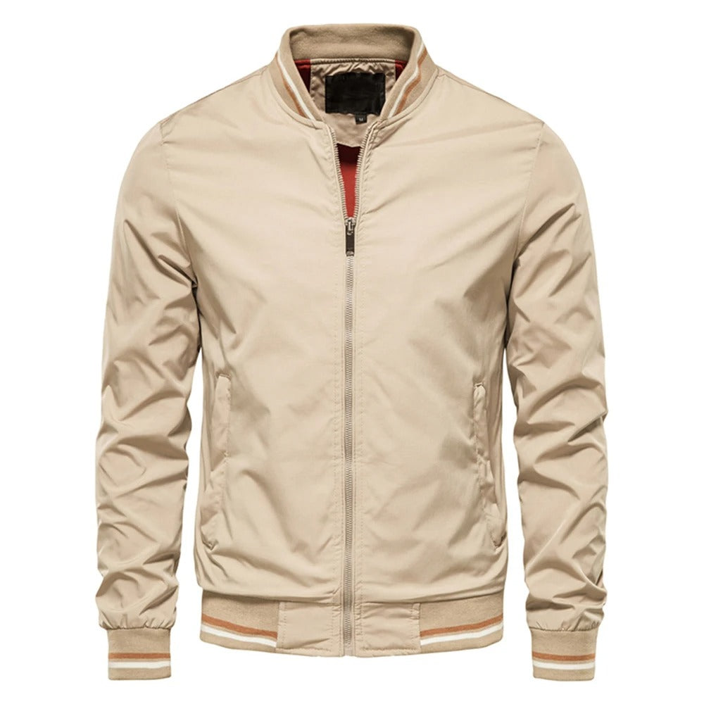 Miesten Slim Fit Bomber-takki