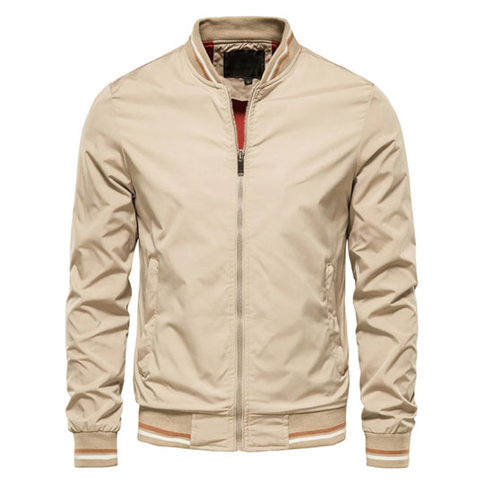 Miesten Slim Fit Bomber-takki