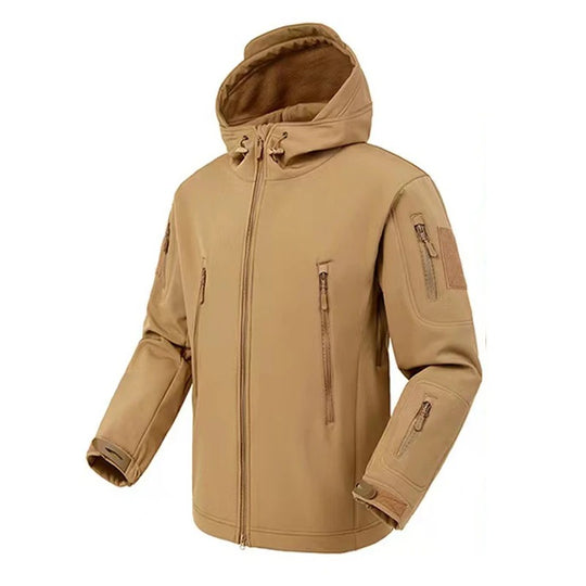 Miesten vedenpitävä taktinen Soft Shell takki