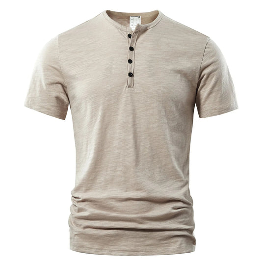 Miesten kesäinen Henley-T-paita