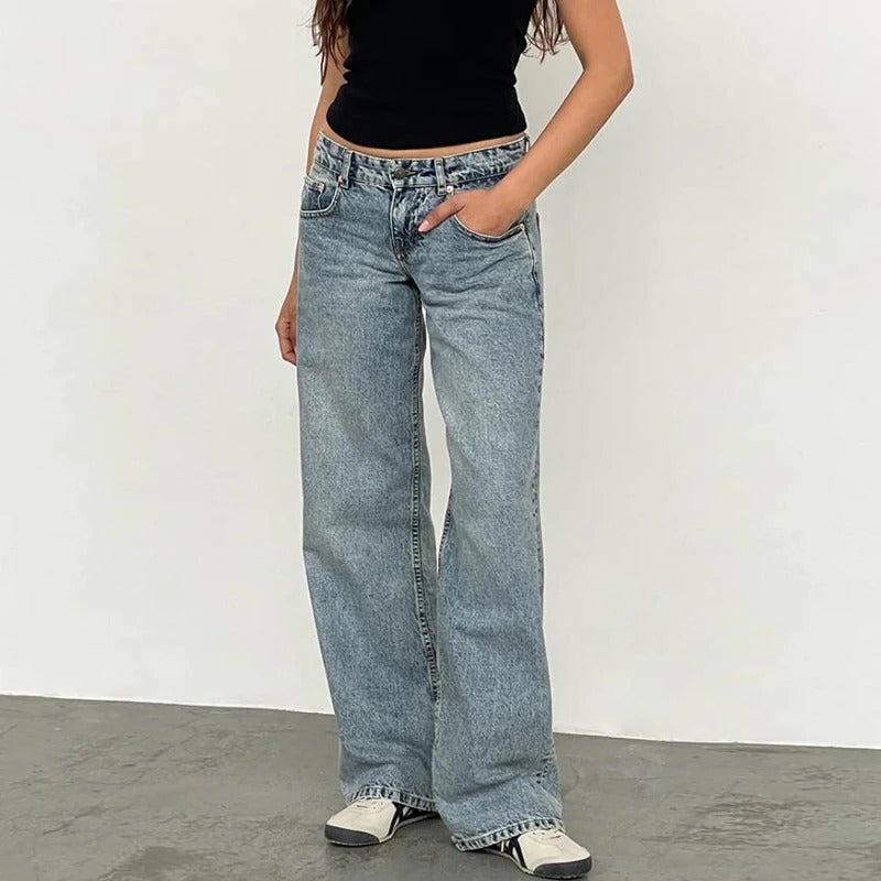Naisten baggy-boyfriend-farkut