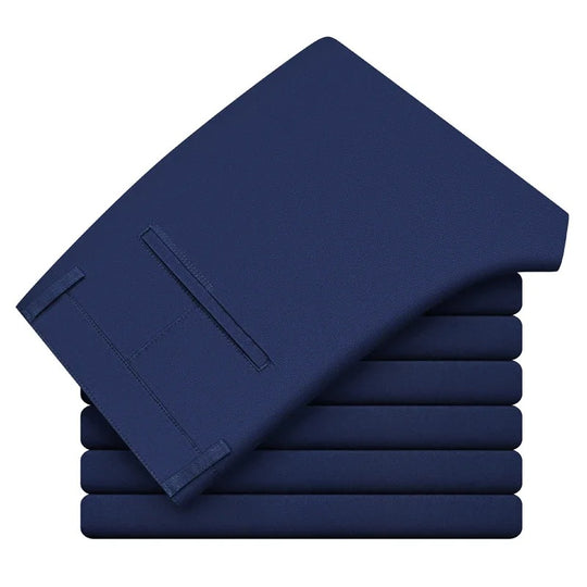 Miesten slim fit -malliset puuvillahousut