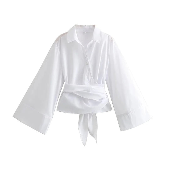 Naisten pitkähihainen Kimono pusero