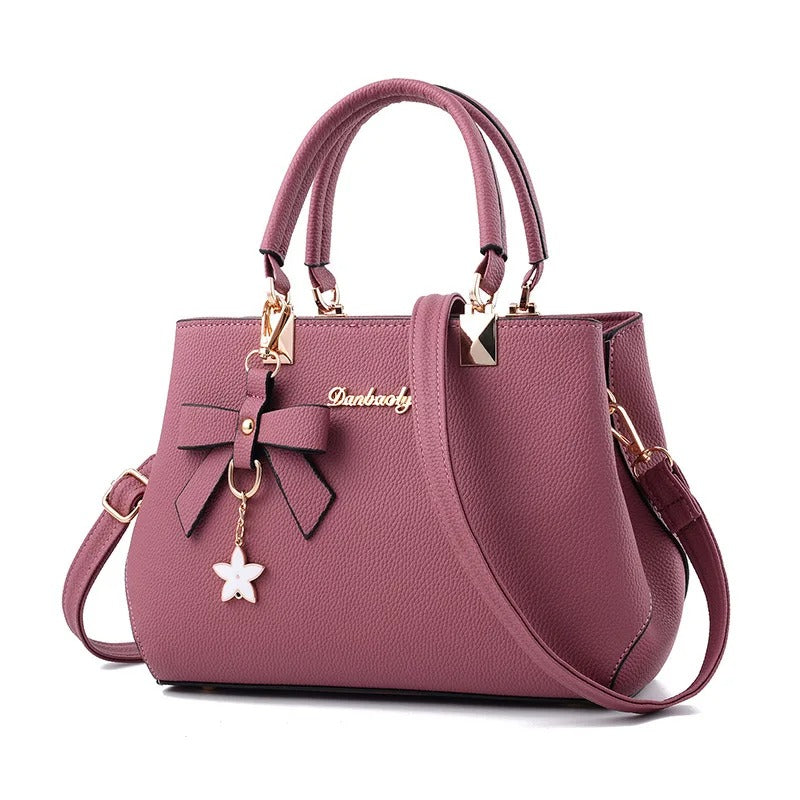 Naisten Messenger Kangaskassi Flower Charm