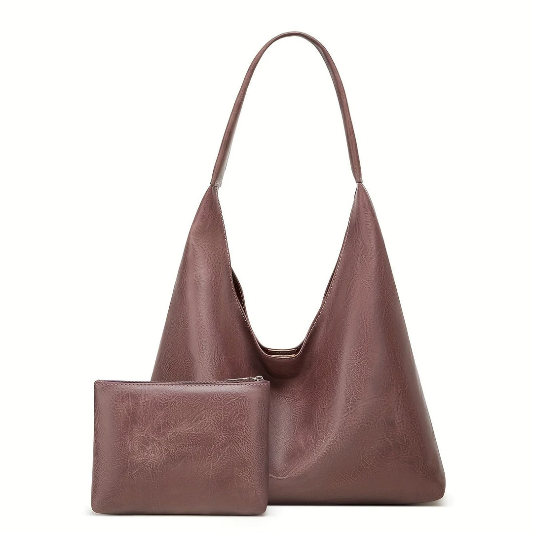Naisten Retro suuri Tote olkalaukku