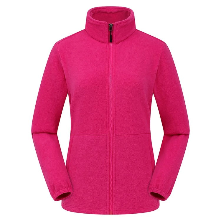 Naisten Fleece Thermal vaellustakki