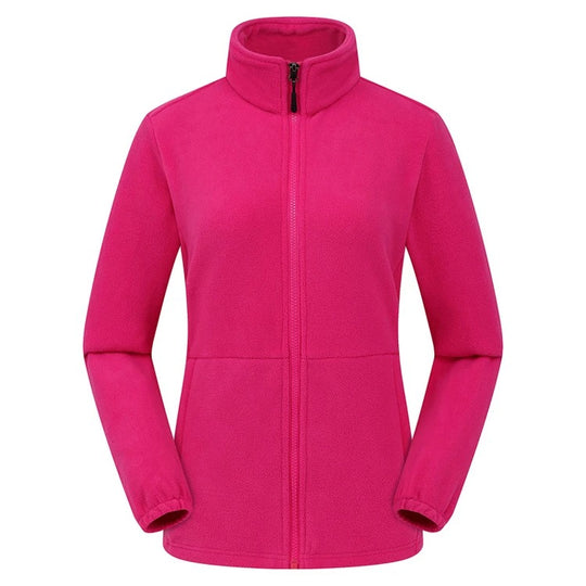 Naisten Fleece Thermal vaellustakki