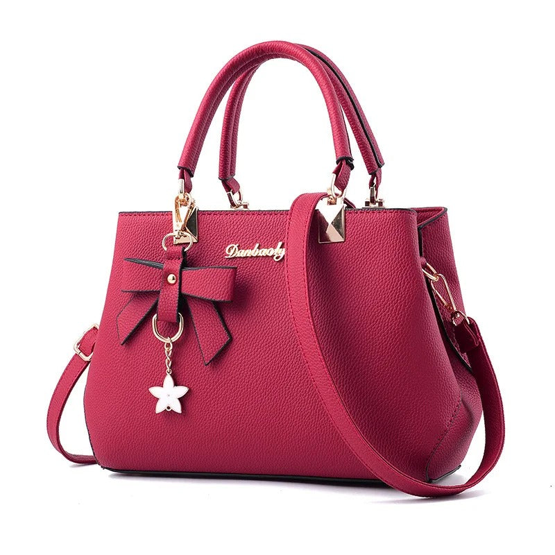 Naisten Messenger Kangaskassi Flower Charm