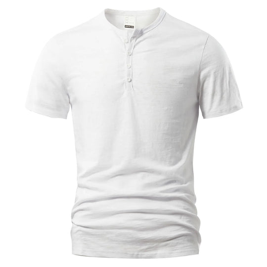 Miesten kesäinen Henley-T-paita