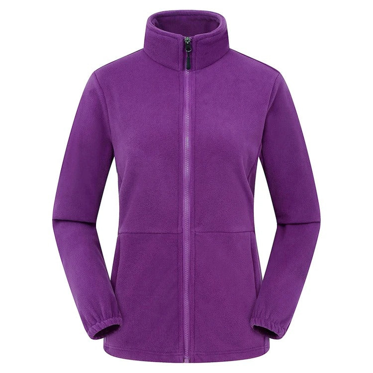 Naisten Fleece Thermal vaellustakki