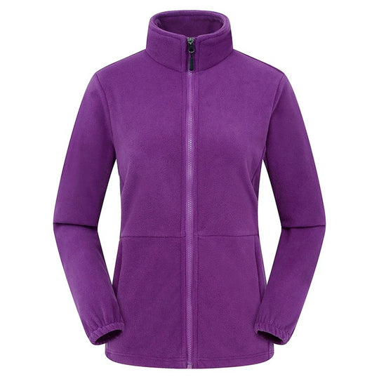 Naisten Fleece Thermal vaellustakki