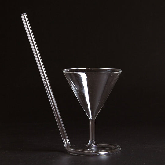 Spiral Straw Cocktail lasi