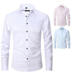 Miehet Anti-Wrinkle Slim Fit pukeutua paita
