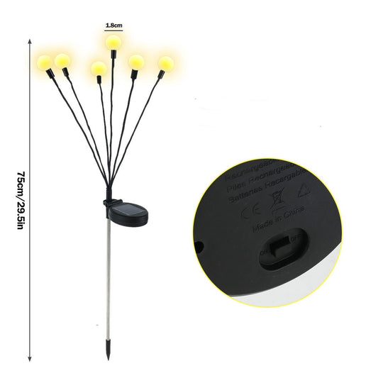 Solar Firefly LED-valot