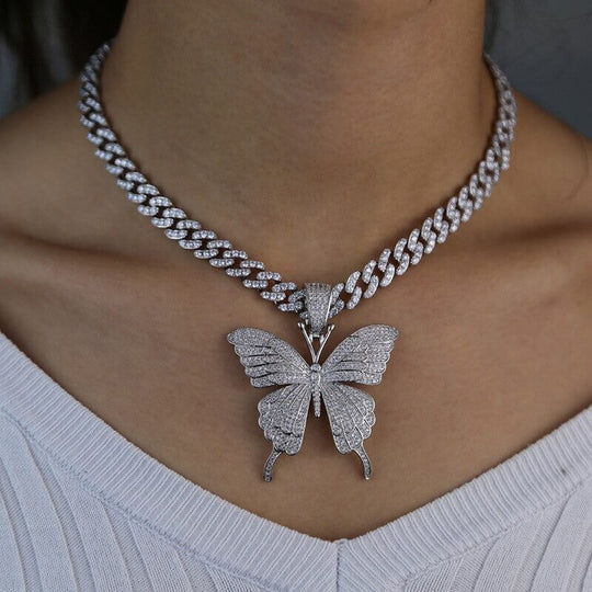 Perhonen Ketju Choker