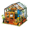 DIY puinen miniatyyri talo Kit