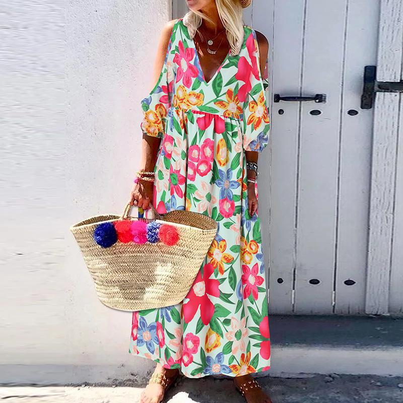 Vintage Retro Maxi mekko