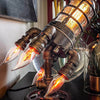 Steampunk Rocket lamppu